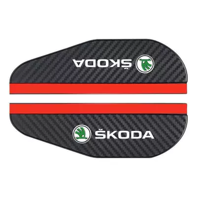 Accessories – Rearview mirror rainproof sticker - 55165a-pair-of-rain-eyebrows-skoda