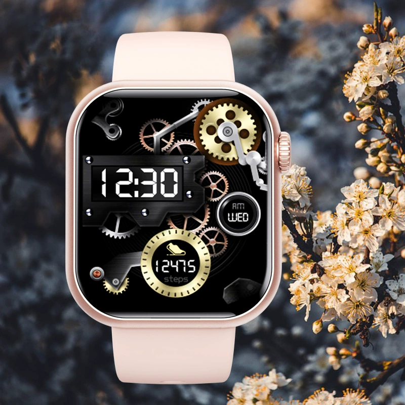 Умные часы F57 для внешней торговли с функцией Bluetooth-звонков, мониторингом сердечного ритма, температуры тела, отслеживанием сна, подсчетом шагов, многофункциональные спортивные часы