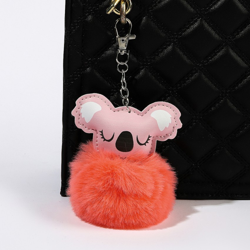 25g Weight Lobster Trigger Clasp Closure Clasp Closure Type Keychain Classification 1 Piece Quantity Holiday, Daily Occasion Imitation fur, Alloy Material Animal Pattern Unisex Gender Cartoon Style, Cute Style 1 Piece Cartoon Style Cute Animal Imitation Fur Alloy Unisex Lobster Trigger Clasp Closure Keychain 5