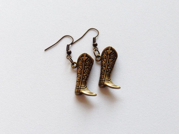 Fashion Boots Metal Women's Drop Earrings 1 Pair display picture 1