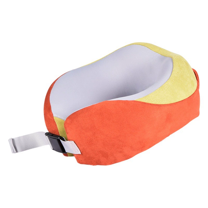 Подушка из пены с эффектом памяти, U-образная подушка для путешествий, подушка для шеи для вождения, подушка для офисного сна, съемная и моющаяся U-образная подушка с охлаждающим эффектом.