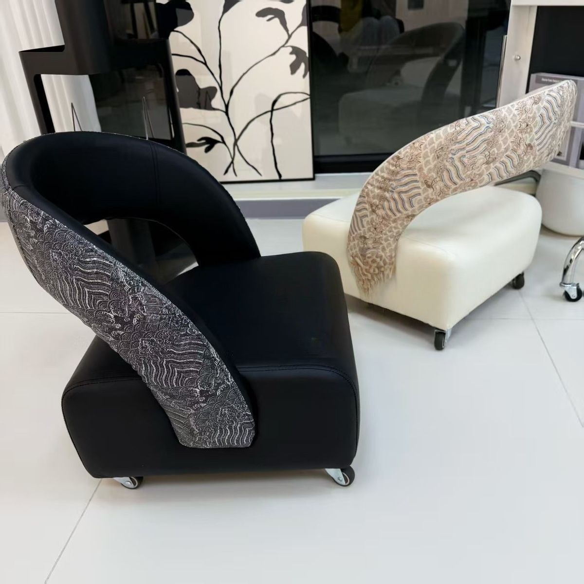 High-End Household Yo-Yo Stool Pulley Chair Universal Wheel Small Stool Movable Sofa Chair Living Room Sitting Stool Low Stool