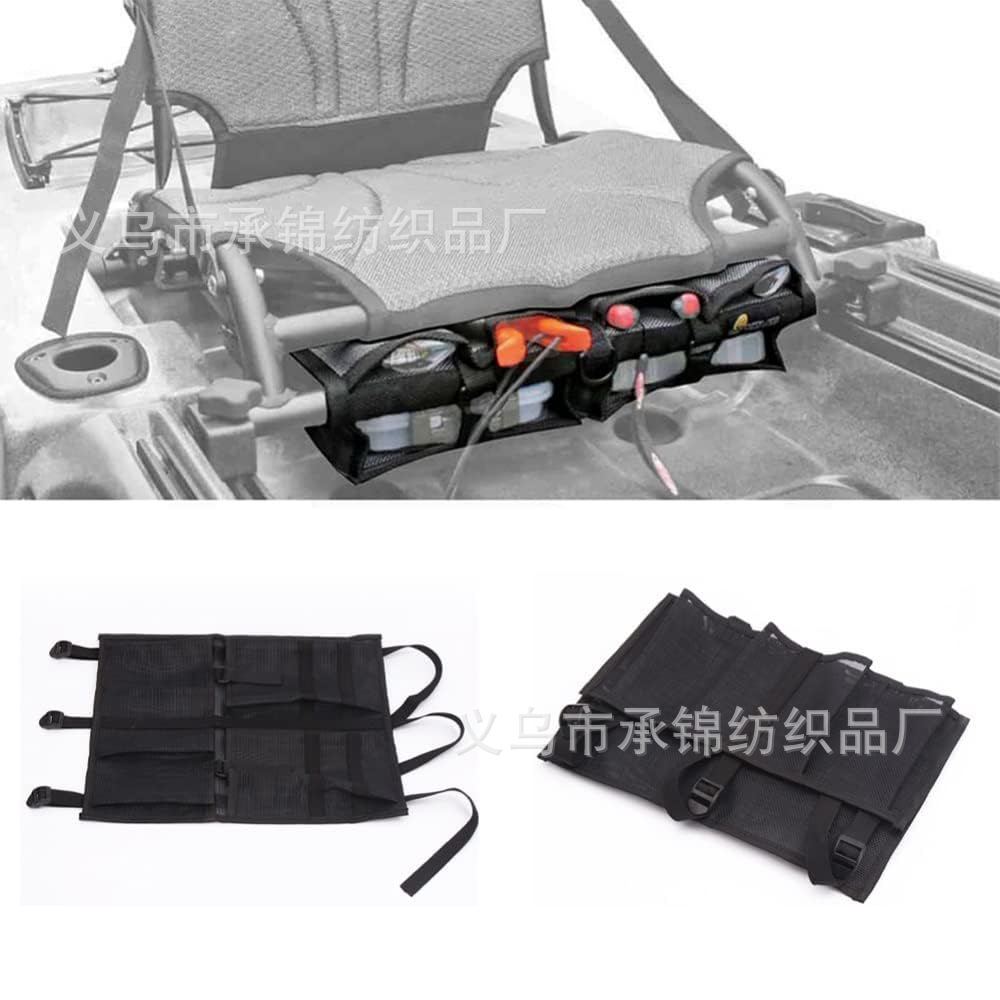 Canoe storage bag adjustable buckle with storage bag kayak seat storage bag rowing boat equipment accessories