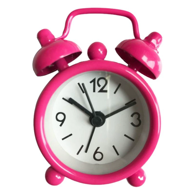 Оптовая продажа от производителя: креативные милые миниатюрные металлические будильники 4cm — электронные маленькие будильники с возможностью нанесения логотипа