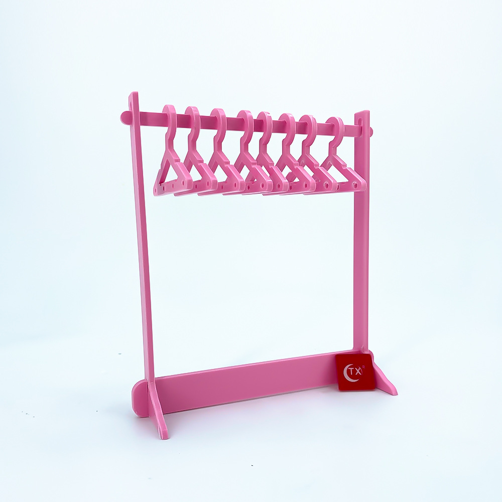 Nordic Style Simple Style Solid Color Arylic Jewelry Rack display picture 4