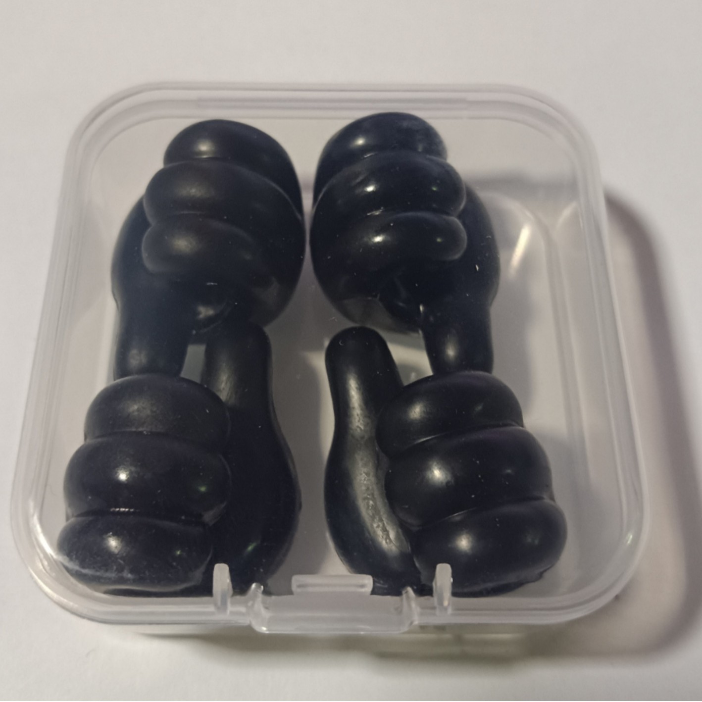 5 agujeros debajo de la mesa rectangular sin huellas de escritorio de almacenamiento de cable de pulgar espiral de cable de carga para teléfonos móviles transfronterizos f