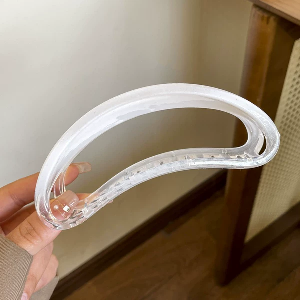 ❣5# gradient white large hollow circle 13cm❣