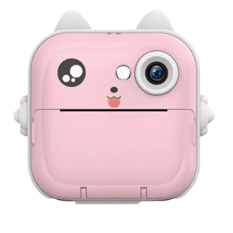 Polaroid, камера, мультяшная игрушка, кот