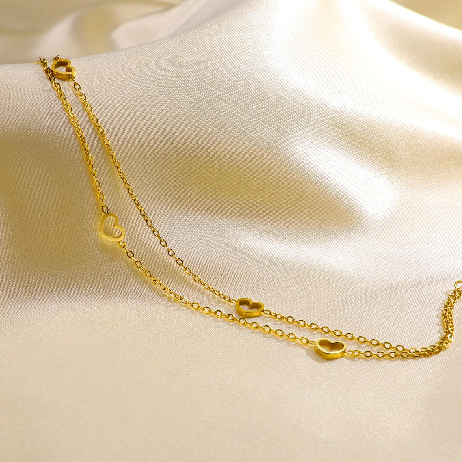 Plating Design Sexy Geometric 201 Stainless Steel Plating Women'S Anklet