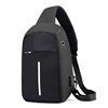 Men's chest bag, sports one-shoulder bag, universal belt bag, shoulder bag, anti-theft