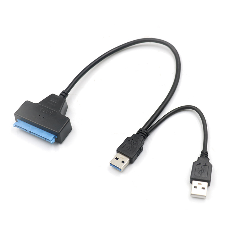 USB3.0 al cable externo del adaptador del disco duro de SATA cable mecánico de estado sólido del disco duro de 2,5 pulgadas Cable de impulsión fácil del usbtosata