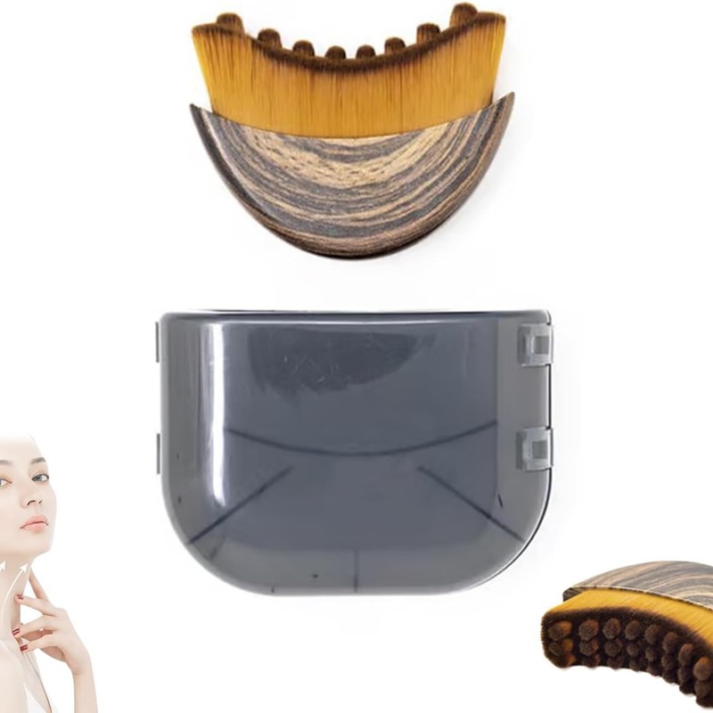 新品lymphtic Contour Faceブラッシュリンパシルエットフェイシャルブラシアイネックケアブラシ|undefined