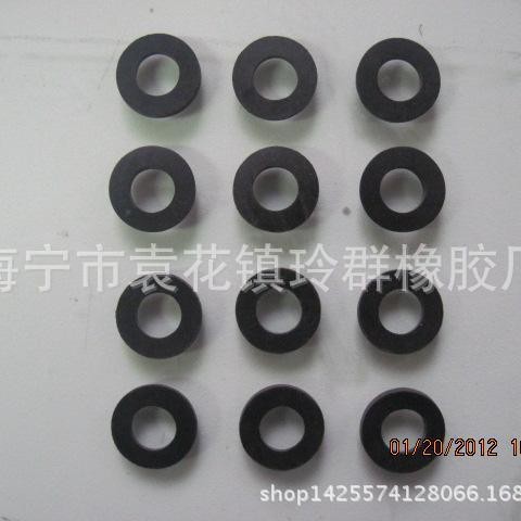 橡胶厂供应橡胶平垫片 黑色圆形橡胶平垫 硅胶平垫 橡胶防滑垫片