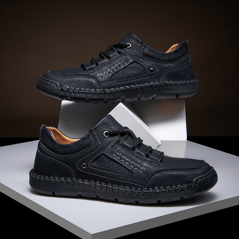 Comercio exterior zapatos de hombre al aire libre zapatos de herramientas de base blanda zapatos deportivos casuales zapatos transpirables de moda de tamaño grande para hombres un pedaleón