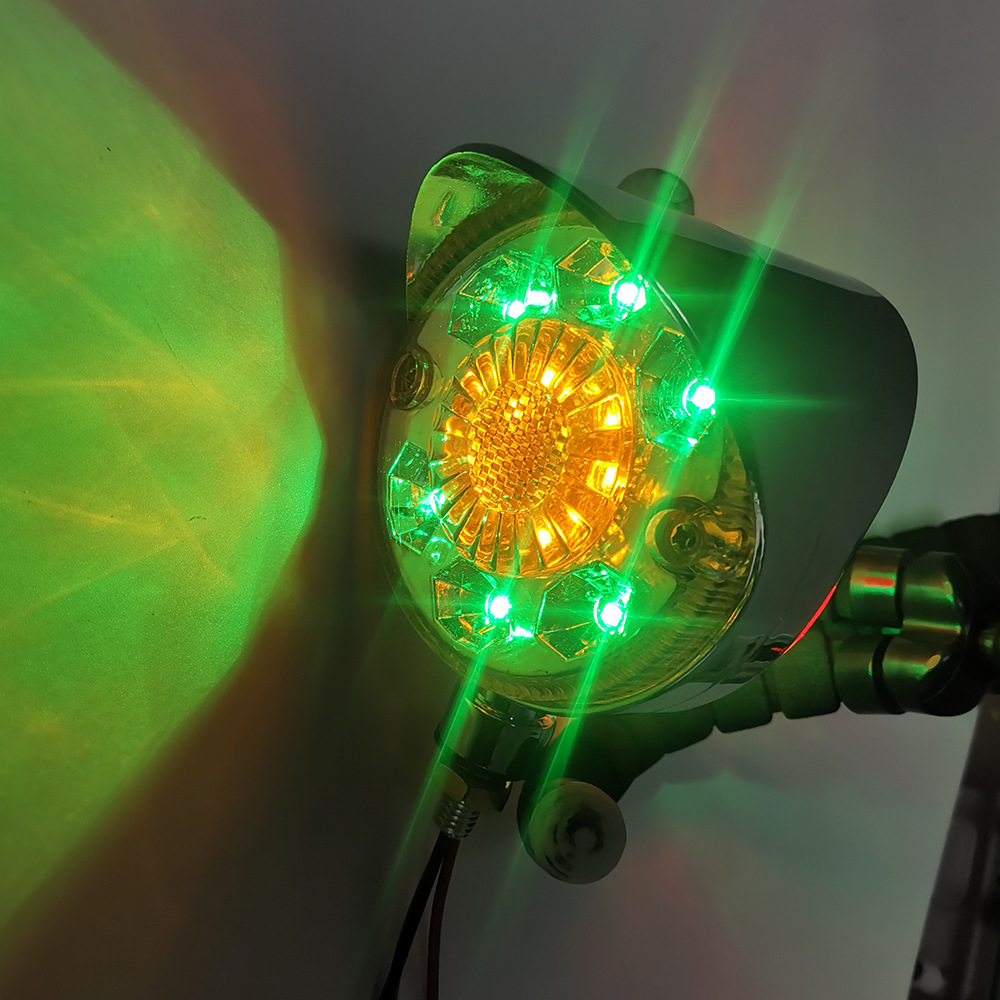 Lámpara redonda de doble cara galvanoplastia lámpara redonda de doble cara lámpara de doble cara