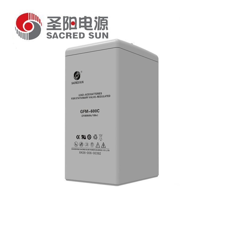 圣阳蓄电池GFM-600C铅酸2V600AH 基站UPS/EPS 直流屏