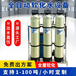 锅炉工程项目大型水处理设备实验室化工厂食品RO反渗透水处理设备