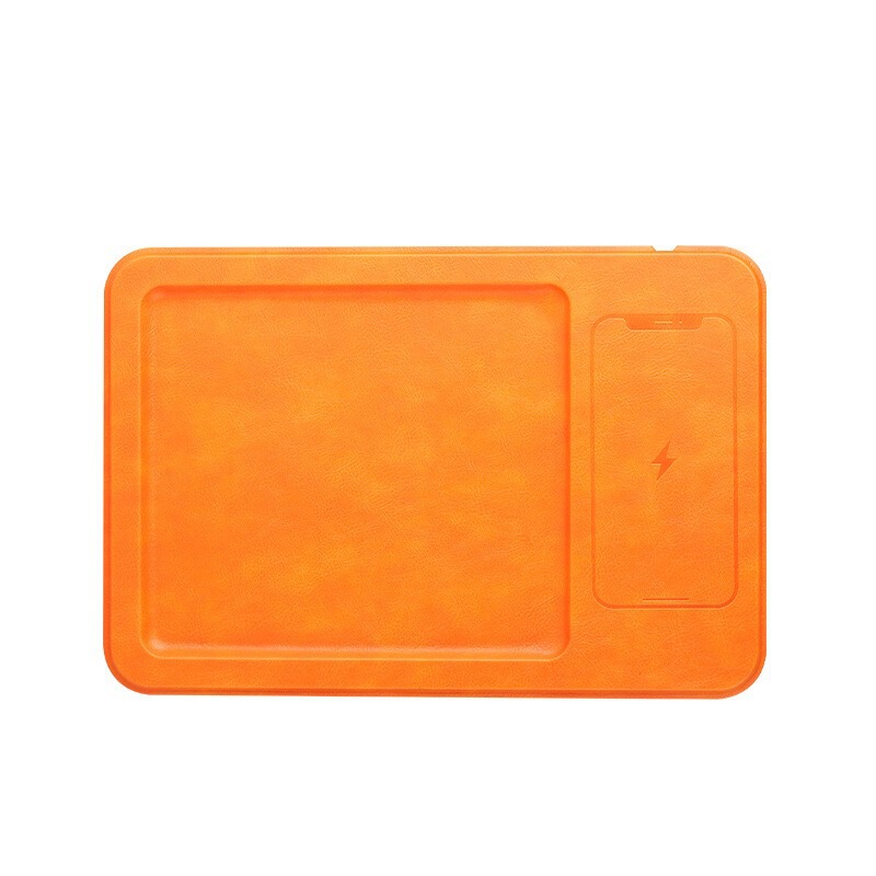 Factory Customized Wireless Charging Storage Box Mobile Phone Headset Watch Desktop Storage Three-In-One Wireless Charger