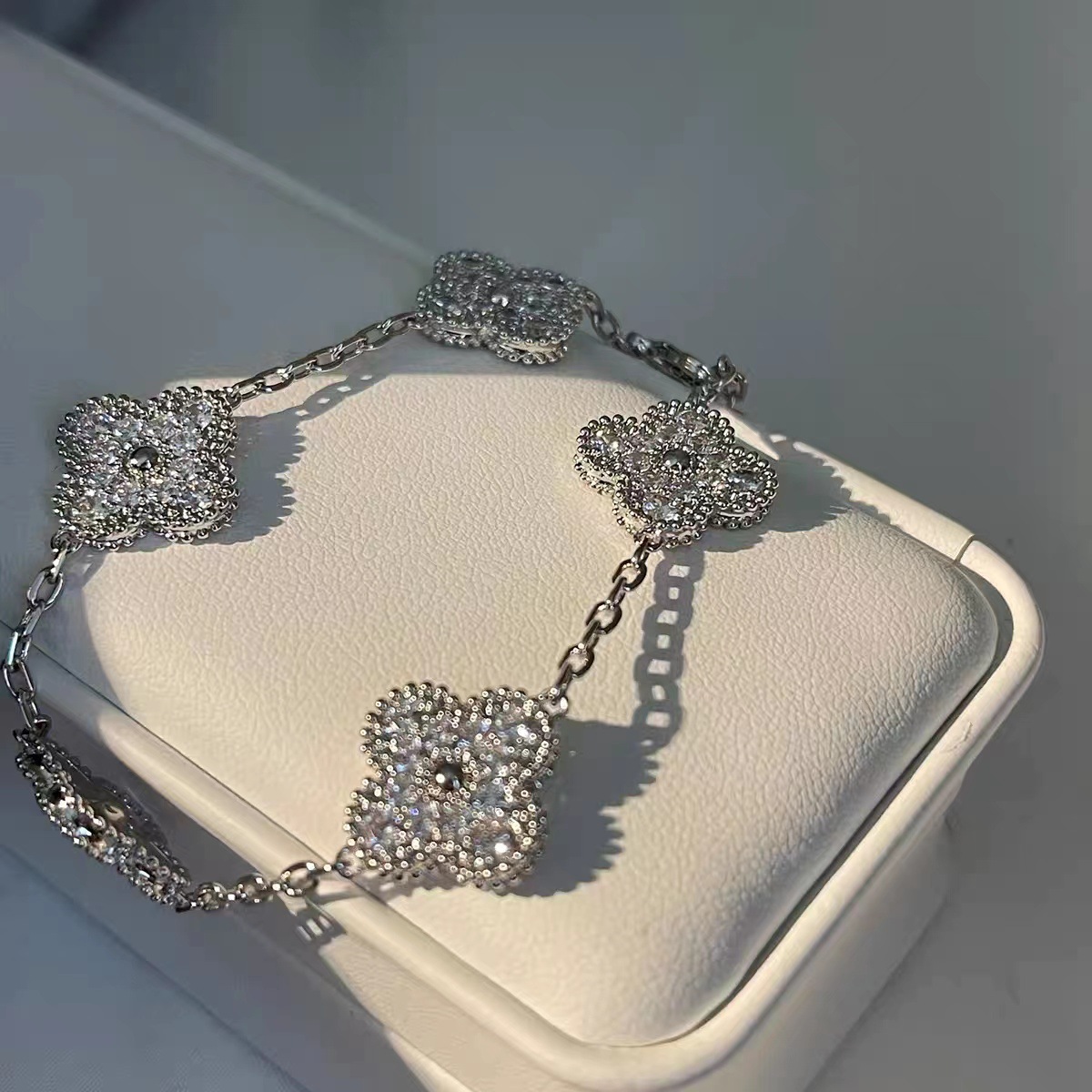 실버 양면 풀 다이아몬드 [따기 및 퇴색하지 않고 999 피트 실버 목욕]]