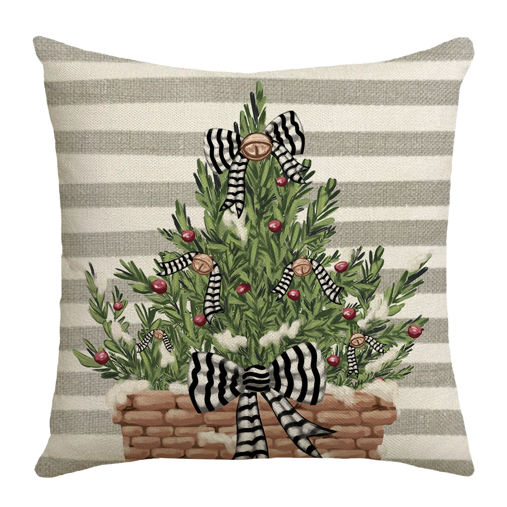 Christmas pillow, pillowcase, decorations, Amazon