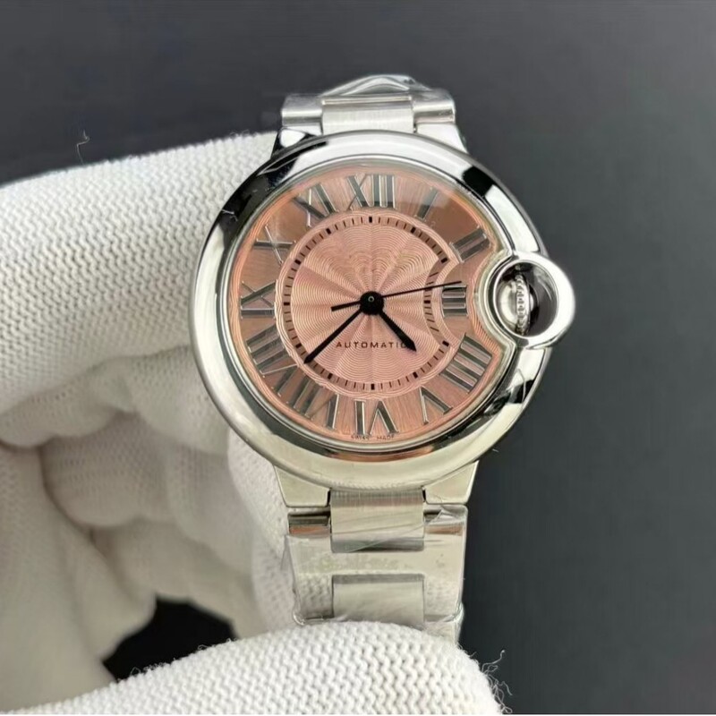 Af Factory Direct Sales V633M Stainless Steel High-Quality Fully Automatic Mechanical Watch Waterproof Tank Santos Women's Watch Dropshipping