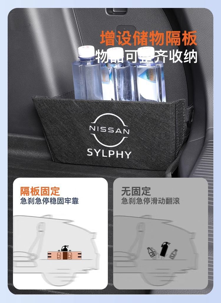 Suitable for Nissan Xuanyi Trunk Mat 24 14 Generation Encircled TPE Classic Original Trunk Mat Auto Supplies