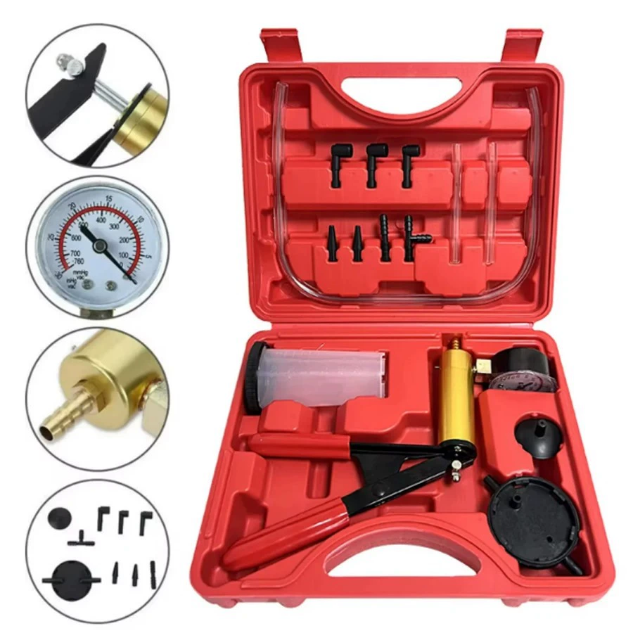 Автомобильный ручной вакуумный насос, машина для замены тормозного масла, ручной вакуумный всасывающий пистолет, пистолет для обнаружения вакуума