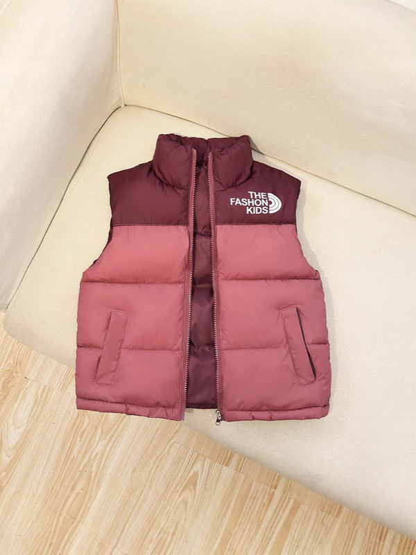 2025子供の新しい羽毛の綿服の馬甲の男女の子供の立襟の中で大きい子供は子供服の冬の肩のファッションの外着をつなぎます。|undefined