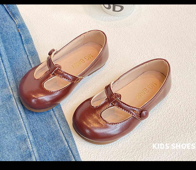 Mädchen Leder Mary Janes Für Den Herbst Kinderschuhe Elegant_voghion.com