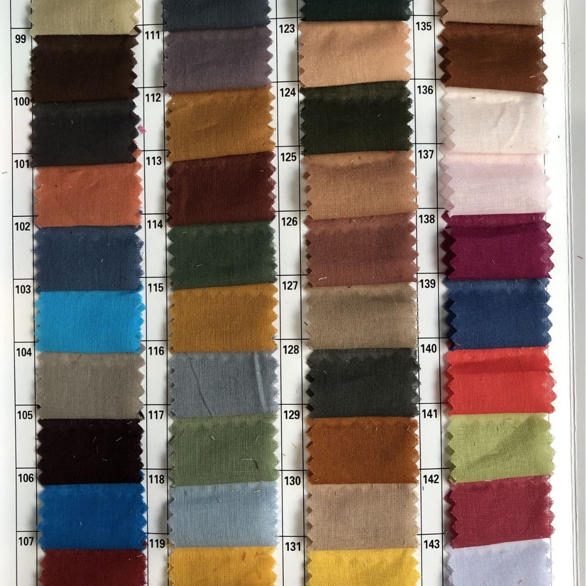 現物は9088純綿の布地を供給しています。