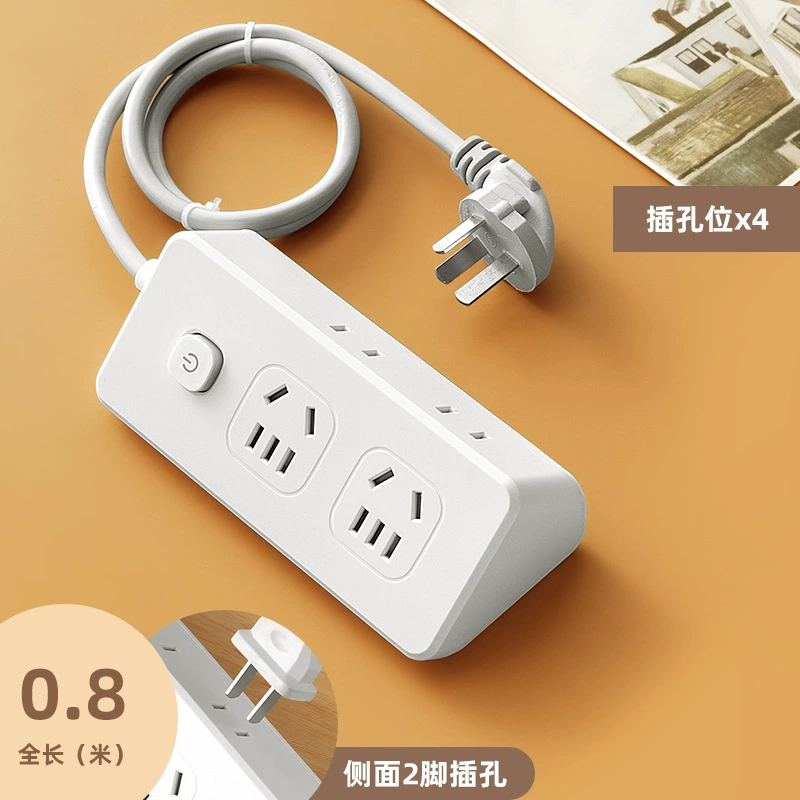 Угловая настольная розетка с USB-зарядкой, лента с кабелем бытовая многофункциональная драг-лента, которая может идти по стене