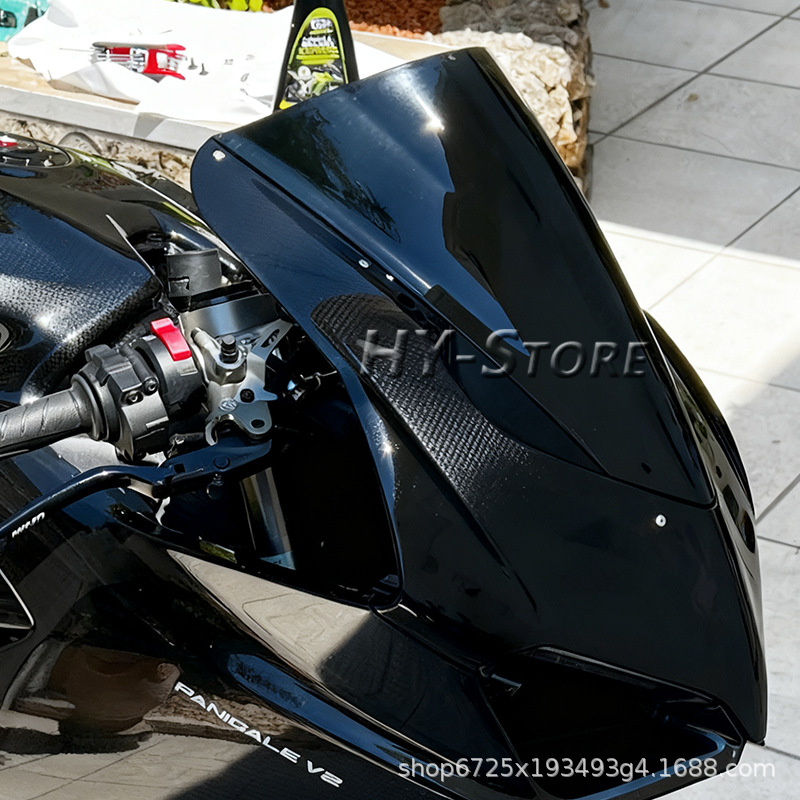 Suitable for Ducati Panigale V2 V4 V4S Windshield Modified Motorcycle Front Windshield Deflector Windshield