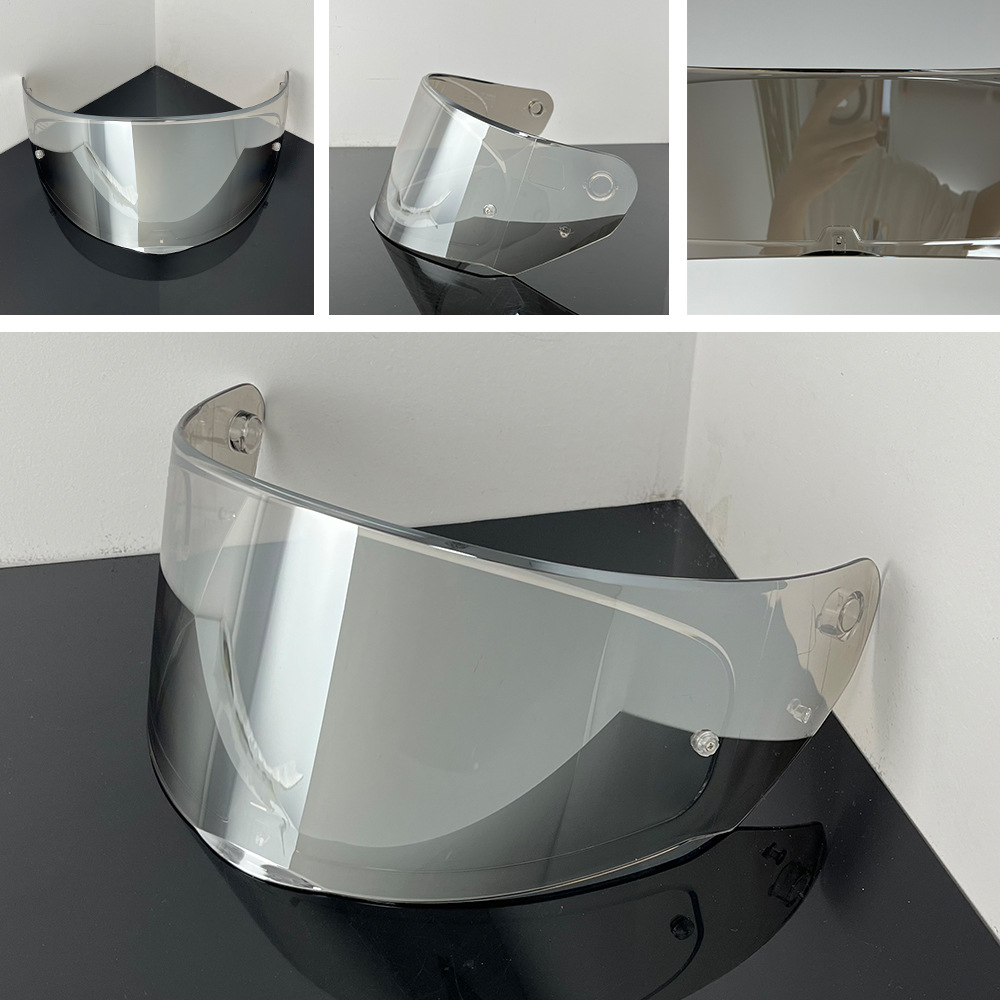Ff320 Electroplated Helmet Lenses Are Suitable for Ff328, Ff353, Ff800 Full-Face Helmets, Providing Sun Protection, Wind Protection, and Uv Protection
