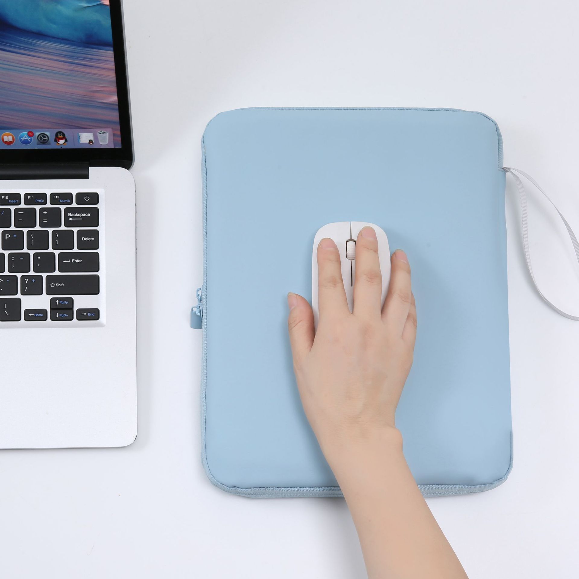 Source factory simple and portable PU 10.9inch tablet bag waterproof and non-slip suitable for Apple laptop bag