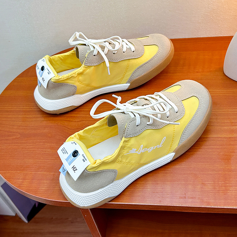 Net Red Dance Moral Training Shoes 2023 Summer New Umbrella Cloth Traspirante casual Forrest Gump scarpe scarpe sportive elastiche da donna_voghion.com