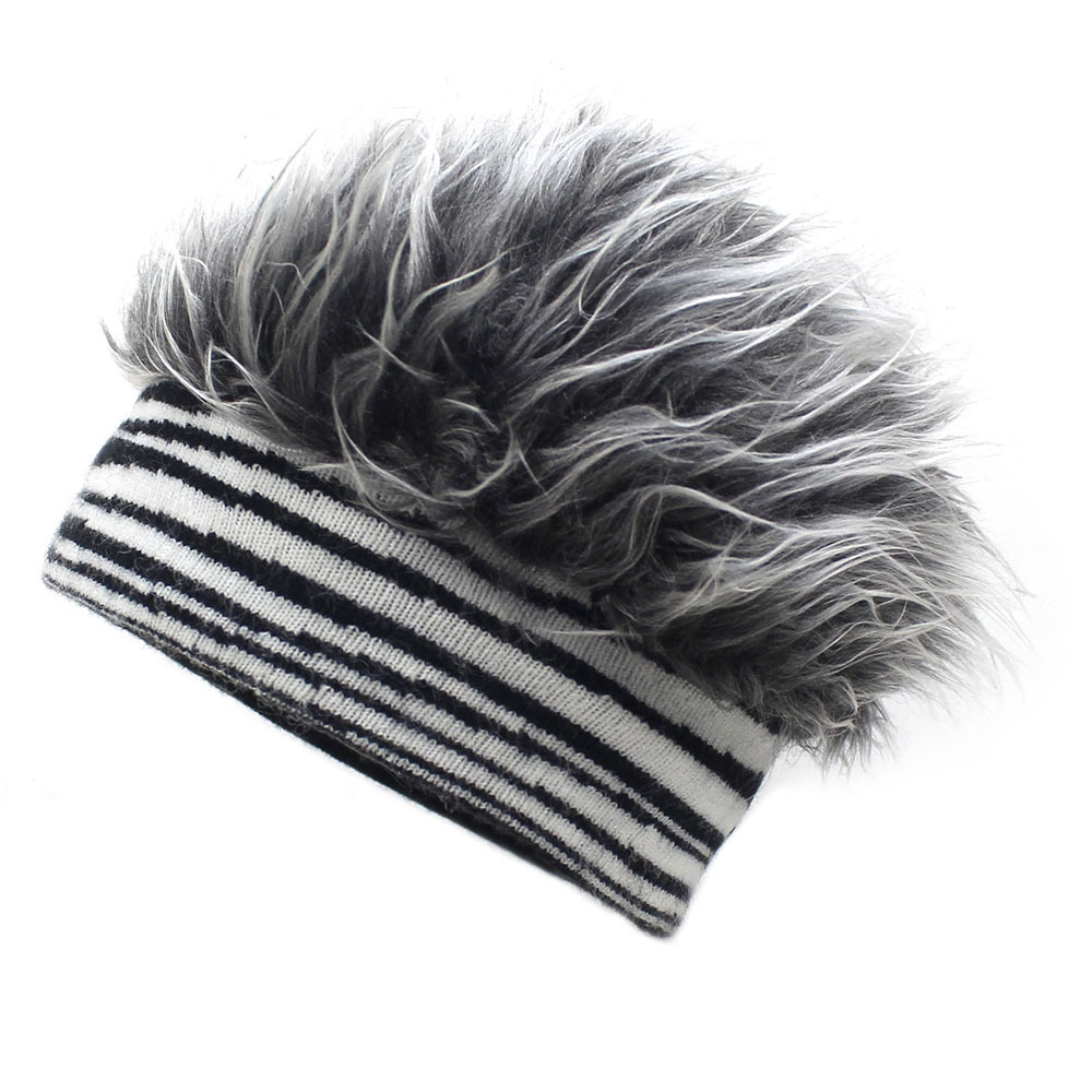 Unisex Cartoon Style Exaggerated Leopard Eaveless Wool Cap display picture 3