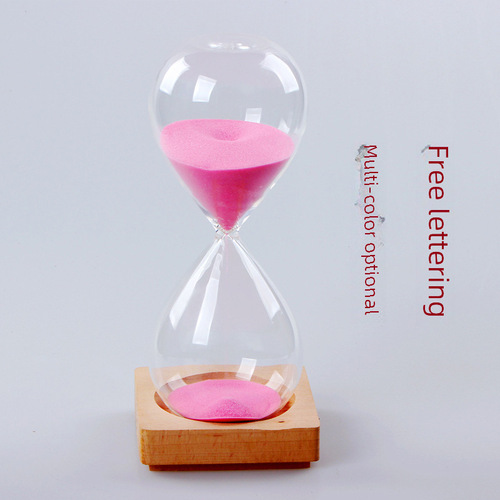 Creative Hourglass Timer 5 minutes 30 minutes 60 minutes Transparent Glass Hourglass Personal Gift Hourglass