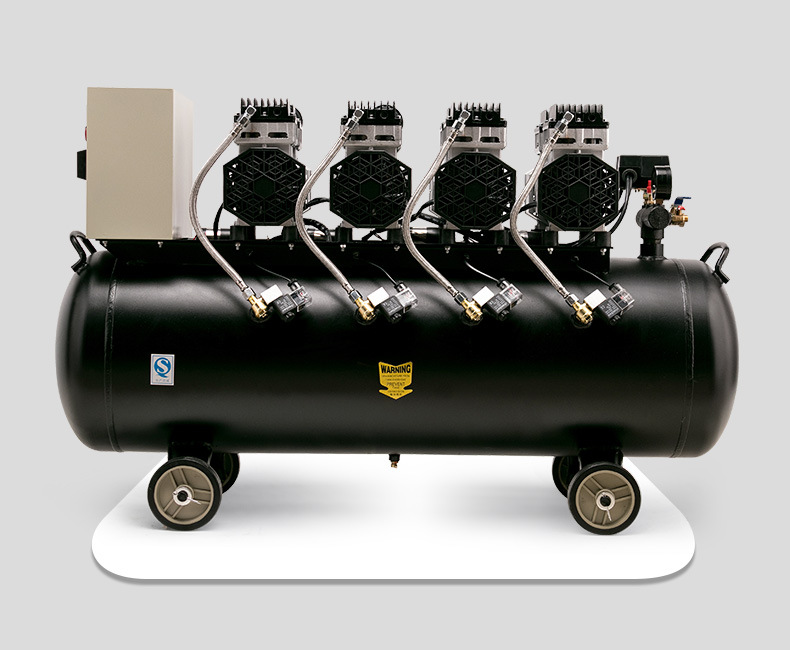 Hurricane 3Kw High-Pressure Air Pump Bass Oil-Free Air Compressor Spray Paint Woodworking Air Compressor Air Pump