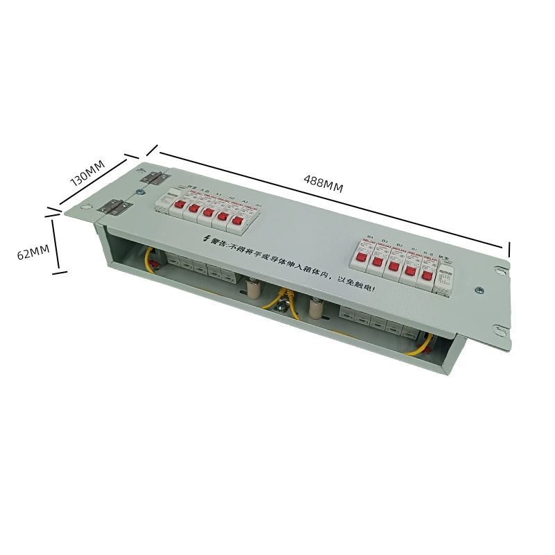Long-bearing 3U cabinet universal distribution unit air switch rack power distribution unit 19-inch rack type