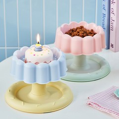 宠物不锈钢防打翻猫咪食盘高架碗宠物生日碗狗狗饭碗可拆卸易清洗