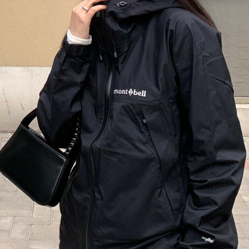 Cross-Border Monb Meijia Spring and Autumn Outdoor Lightweight Windproof Waterproof Laminated Hardshell Jacket for Men and Women