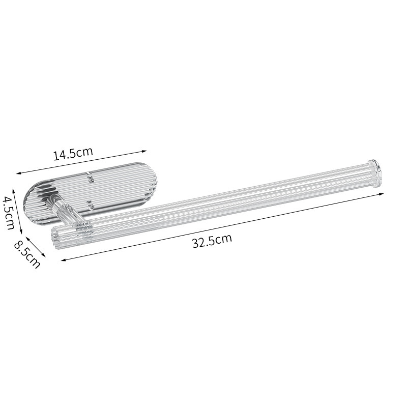 Absorción de toallitas sin perforación estante de servillas estante de papel de baño estante de papel de baño estante de papel de baño estante de papel de baño tipo suspensión