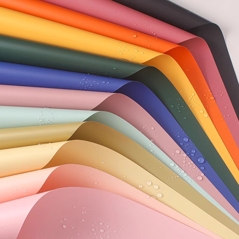 韩风初恋纯色纸单色欧雅纸鲜花包装纸防水手工材料花束花艺花店潮