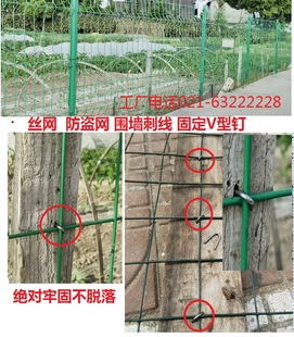 Saddle Nail U-shaped Nail V-shaped Nail Steel Wire Mesh Nail Fence Nail Shoe Nail Fence Nail
