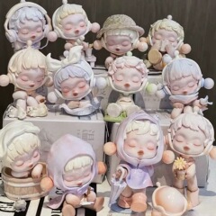 POPMART泡泡玛特盲盒SKULLPANDA温度系列手办摆件女生礼物潮玩具