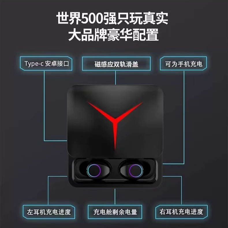 トレンディな新しい M9pro ワイヤレス Bluetooth ヘッドセット、ハイエンドのノイズリダクション、インイヤー スポーツ、超長いバッテリー寿命、長時間着用しても痛みなし|undefined