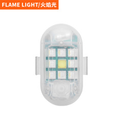 クロスボーダー高亮七彩無線リモコン強磁led飛行機灯フラッシュライト多モードオートバイ自動車電動