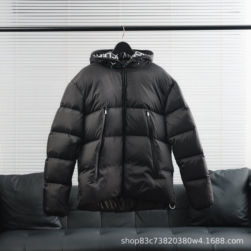 Putian Mengjia LOGO embroidered Templon down jacket, unisex, suitable for men and women, a couple's style outerwear