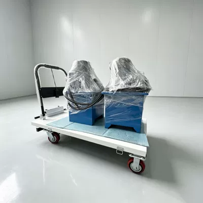 Hand-pushed electric hydraulic lift Avtomobil fırlanan platformaları