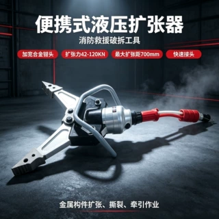 便携式液压扩张器矿用应急抢险手持轻便型液压撑开救援破拆器材